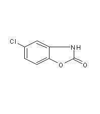 氯唑沙宗結(jié)構(gòu)式